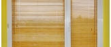 Żaluzje drewniane o szerokości pióra 25mm